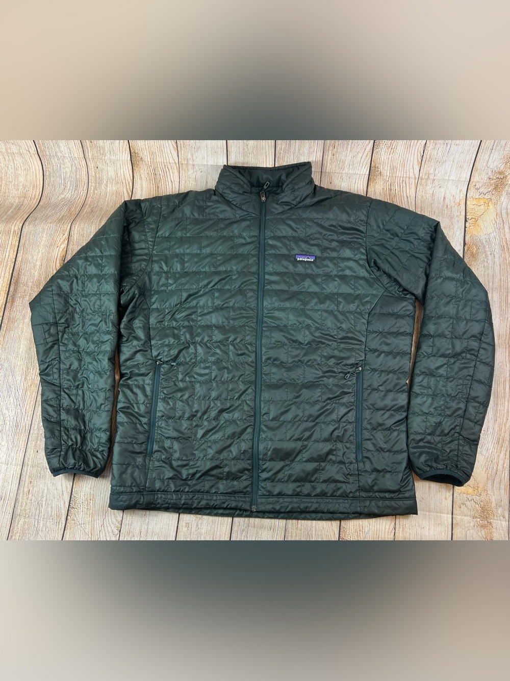 Mens Patagonia Nano Puff PrimaLoft Insulated Green Jacket 84212 Size 2XL